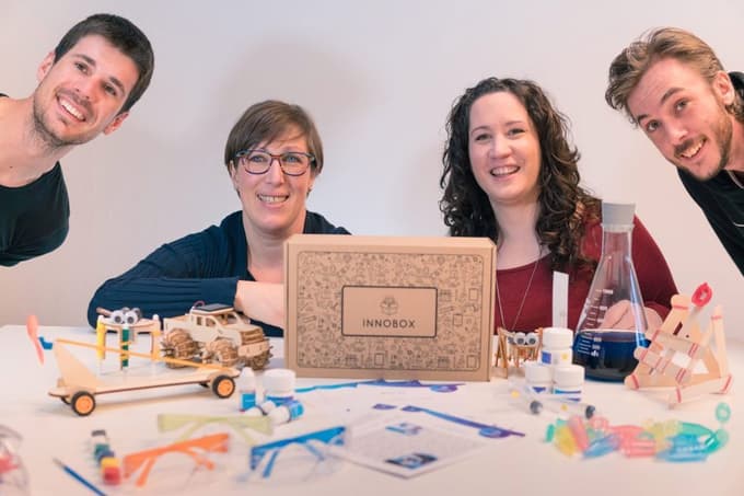 Lanskoletni zmagovalec je bila ekipa Inno Lab.