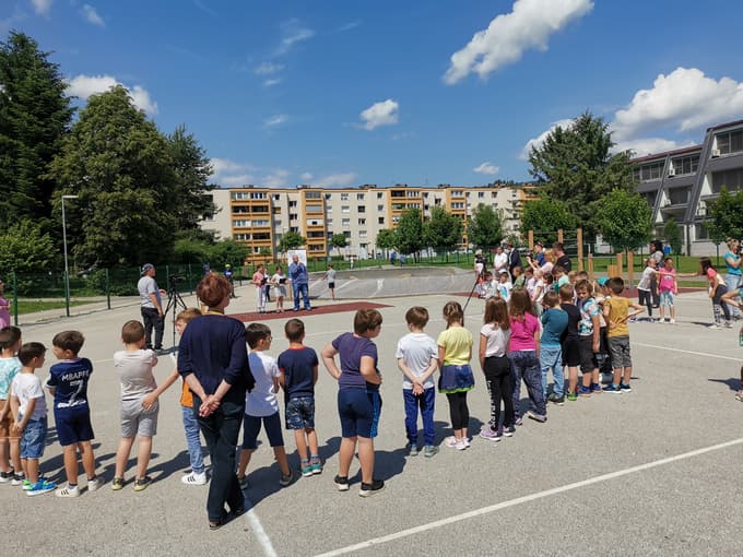 Pump Track Ravne (foto: Nejc Strojnik)