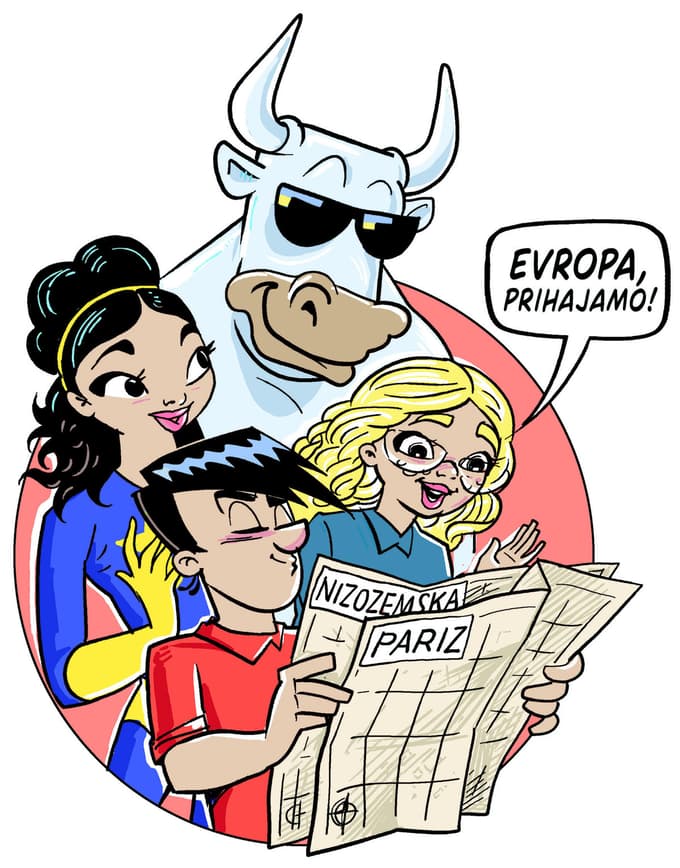 Večer in Evropski parlament predstavljata strip dr. Horowitza, 8. del: Lepo je v Evropski uniji biti mlad