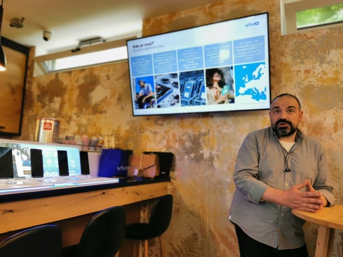 Ivan Polojac, vodja marketinga pri Vivo Europe.