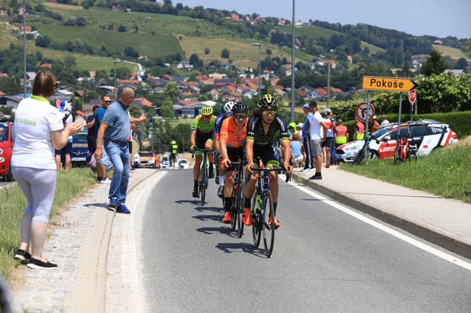 (FOTO) Na Štajerskem se je najbolje znašel Nizozemec: Druga etapa dirke po Sloveniji Groenewegnu