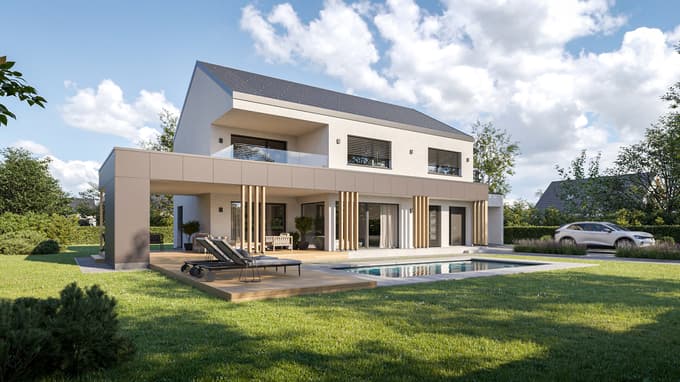 Privlačnost Lumarjevega Variusa dodatno poudari 48 kvadratnih metrov pokrite terase. Ta prostor je idealen za sprostitev.