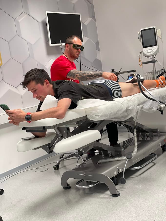 Čeprav gre za enega najboljših kolesarjev na svetu, je Mitja Bračič pri Rogliču našel še veliko rezerve v jakosti mišic. 
 