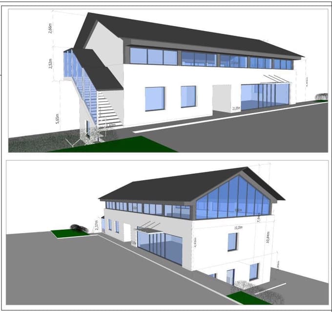 Tako naj bi bili videti novi prostori Krajevne skupnosti Marjeta - Trniče in zasebne pogodbene pošte.