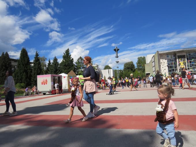 Velenje so preplavile male in velike Pike.