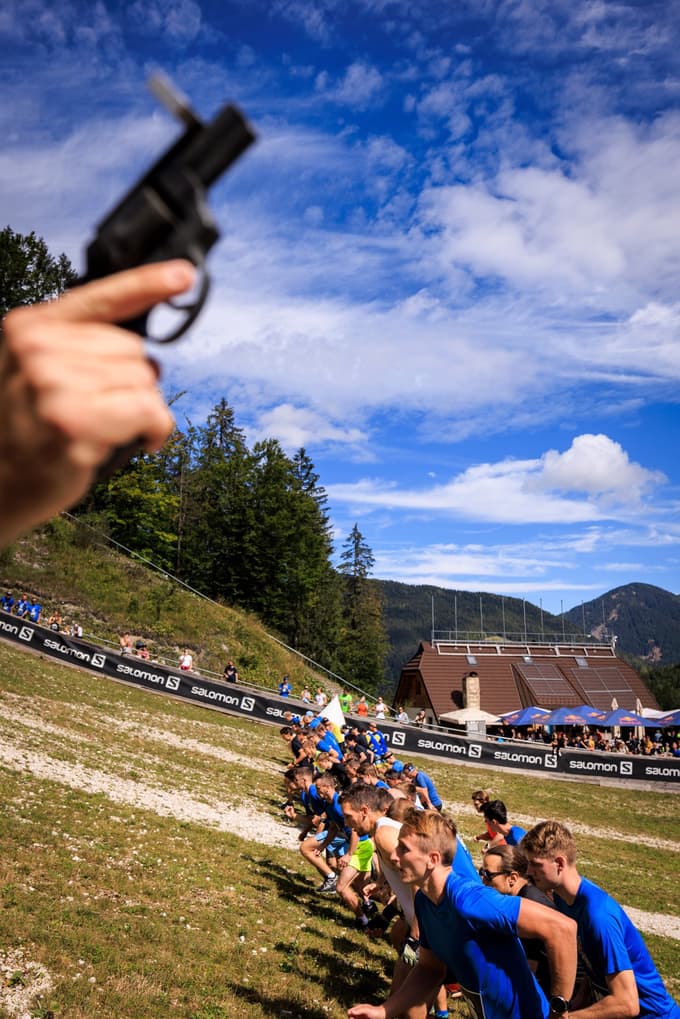(FOTO) Najhitreje so se po letalnici bratov Gorišek povzpela stara imena. Pekoče noge je nekoliko ohladil dež