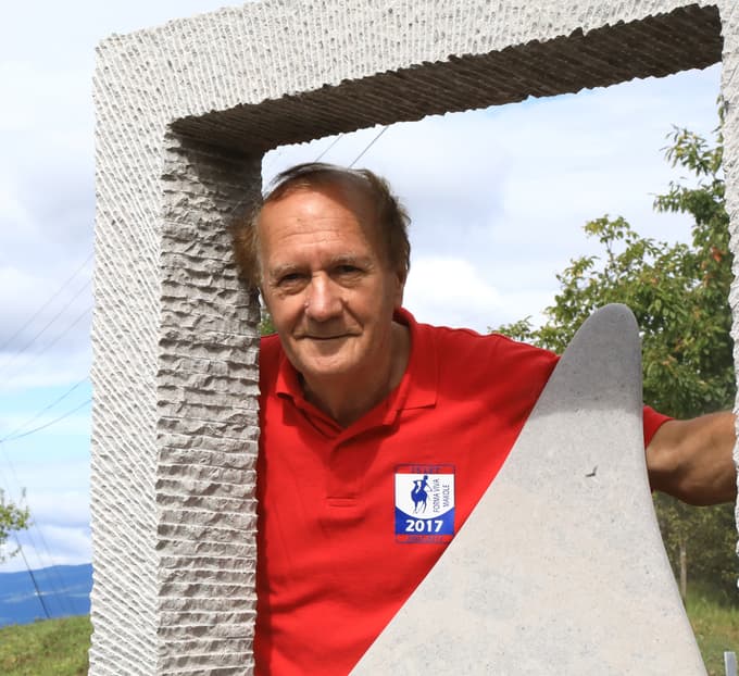 Idejni oče prireditve, kipar Ivan Dvoršak
 