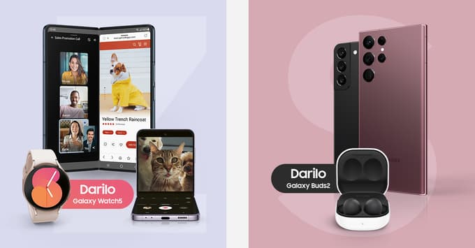 Ob nakupu najnovejših naprav Samsung prejmete super darilo!