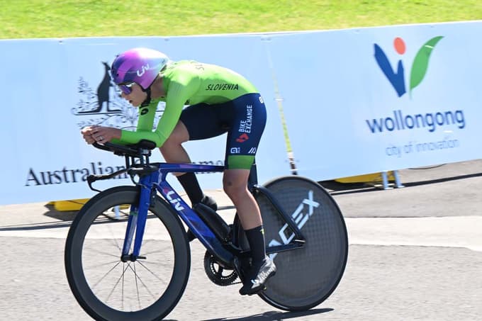 18-09-2022 World Championships Elite Women Cronometro; 2022, Slovenia; Zigart, Urska; Wollongong;