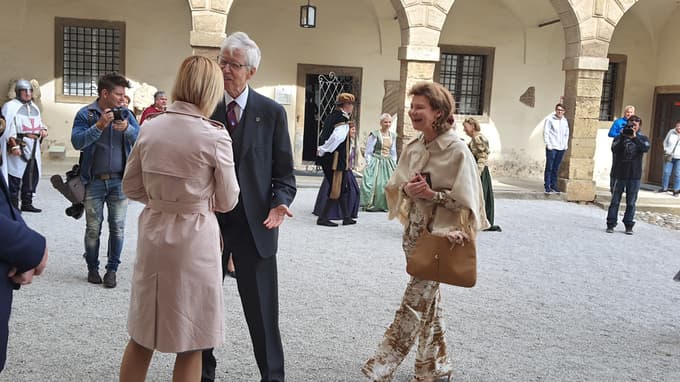 Obisk liechensteinske knežje družine na Ptuju, Ptujski grad