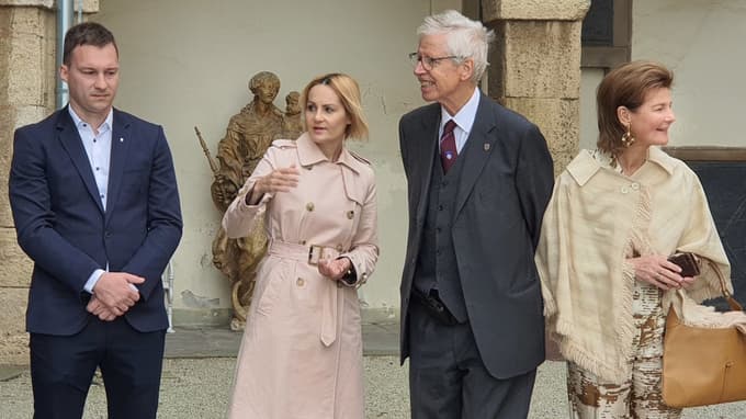 Obisk liechensteinske knežje družine na Ptuju, Ptujski grad