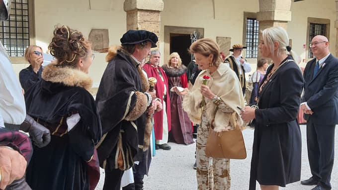 Obisk liechensteinske knežje družine na Ptuju, Ptujski grad
