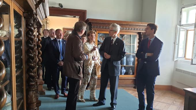 Obisk liechensteinske knežje družine na Ptuju, Ptujski grad