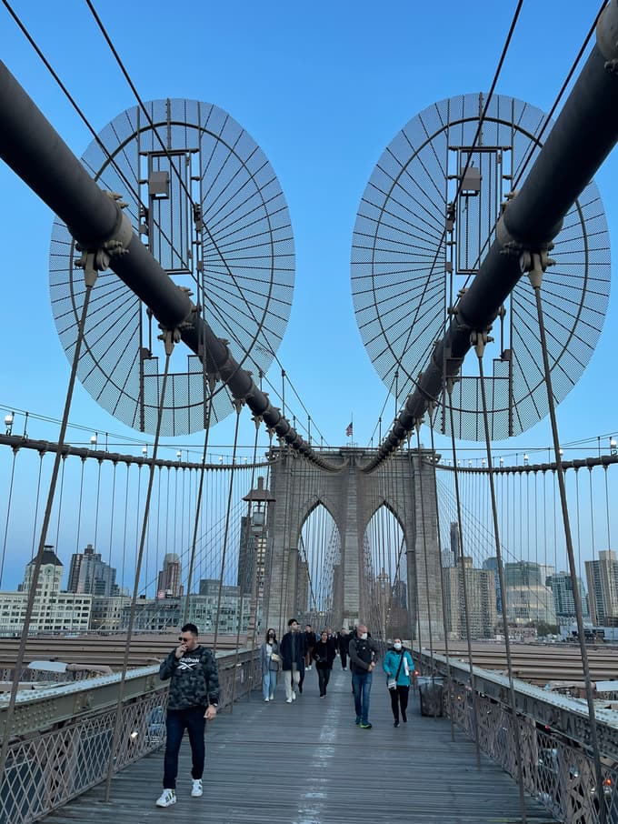 Brooklynski most ima prav posebno mesto med newyorškimi mostovi. Prepešačite ga, ne bo vam žal.