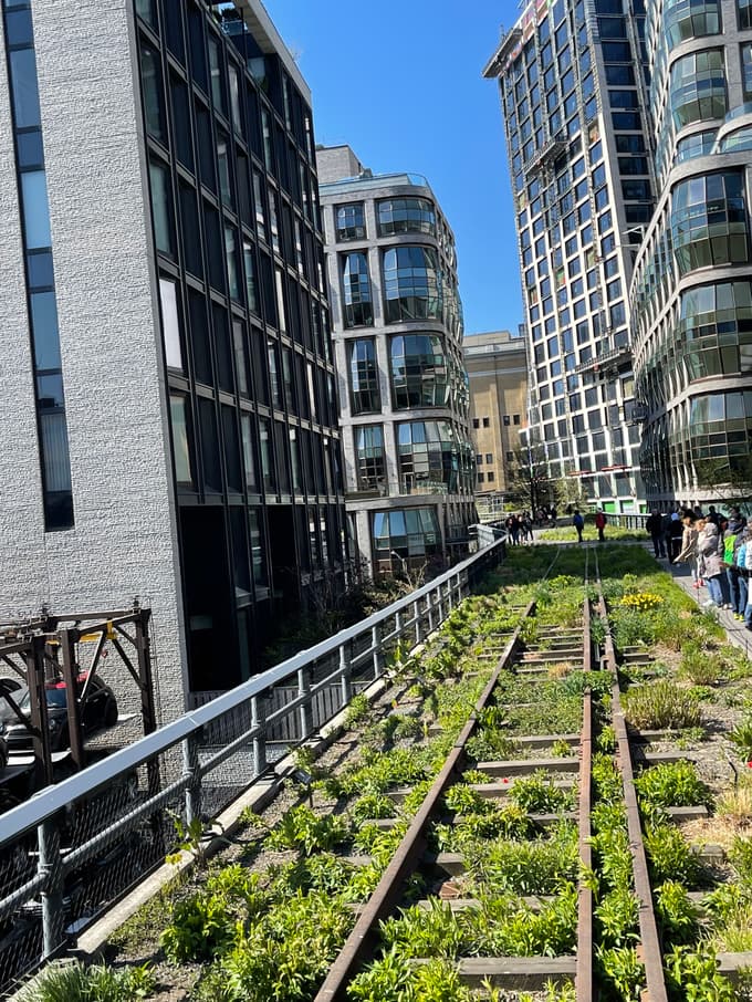 High Line je zanimiv tudi za arhitekturne sladokusce.