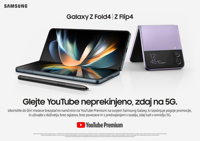 Spoznajte Galaxy Z Flip4 in Galaxy Z Fold4