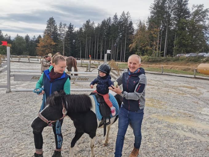 Za najmlajše so imeli ponije.