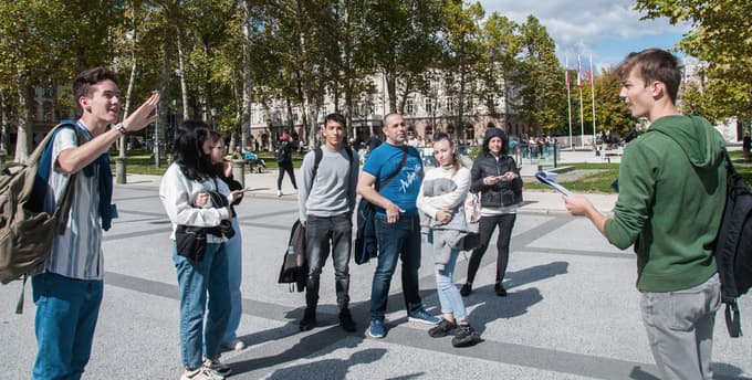 Dijaki so se ukvarjali s človekovimi pravicami in temeljnimi svoboščinami.