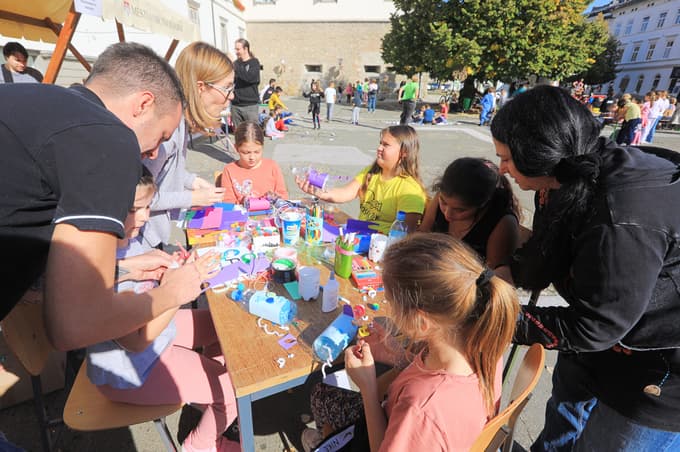 (FOTO) Ob Tednu otroka v Mariboru: Ne le dobro, ampak super dobro
