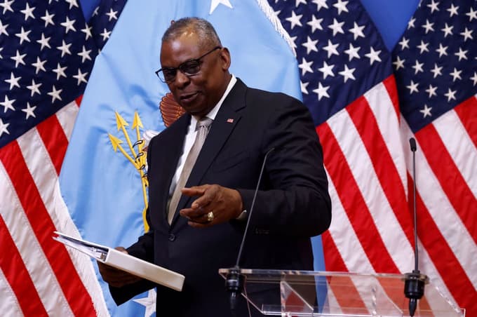 Ameriški obrambni minister Lloyd Austin