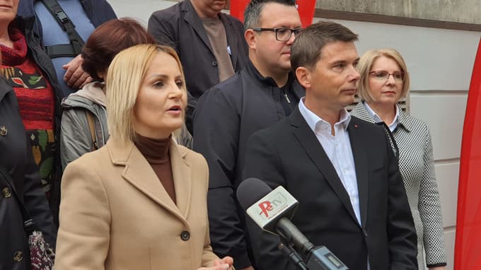 Nuška Gajšek, predstavitev vnovične kandidature za županjo Ptuja, lokalne volitve 2022