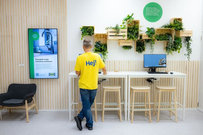 Razmišljate o preureditvi prostorov? V Ikona centru v Mariboru odprli prvi Studio za načrtovanje Ikea