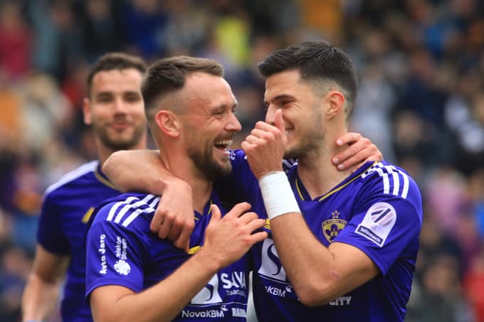 (FOTO) Josip Iličić vrnitev v Ljudski vrt začinil z golom, Maribor prepričljivo čez Muro