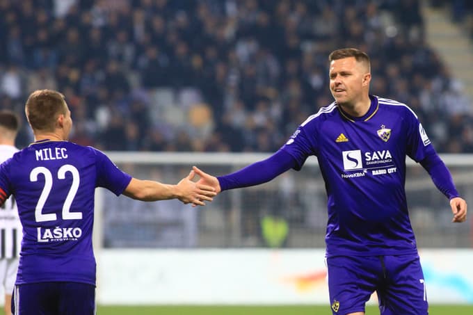 (FOTO) Josip Iličić vrnitev v Ljudski vrt začinil z golom, Maribor prepričljivo čez Muro