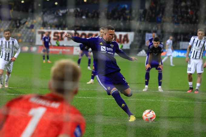 (FOTO) Josip Iličić vrnitev v Ljudski vrt začinil z golom, Maribor prepričljivo čez Muro