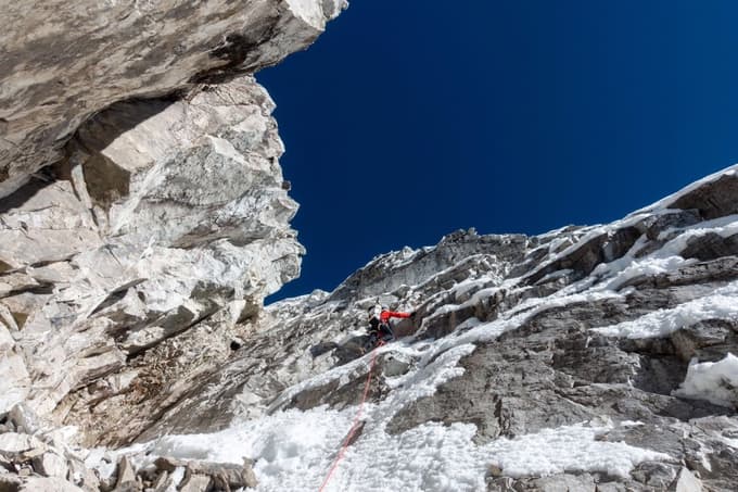 (FOTO) Slovenci v Himalaji preplezali smer na goro Pomlaca, ki je ni preplezal še nihče
