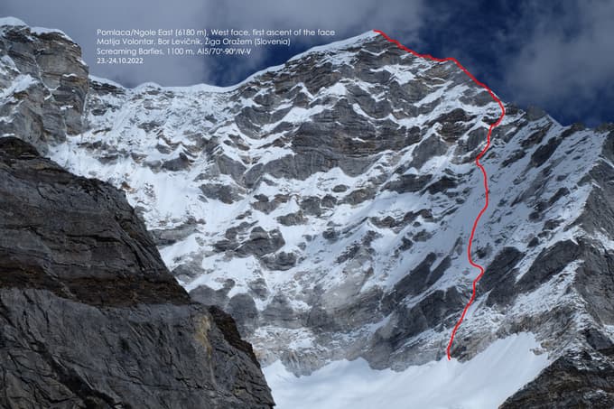 Vris poti na goro Pomlaca