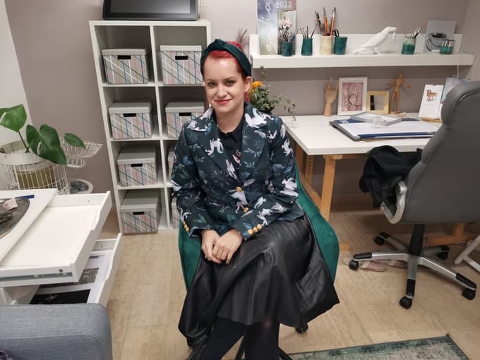 Nea Likar se z ilustracijo profesionalno ukvarja že več let.