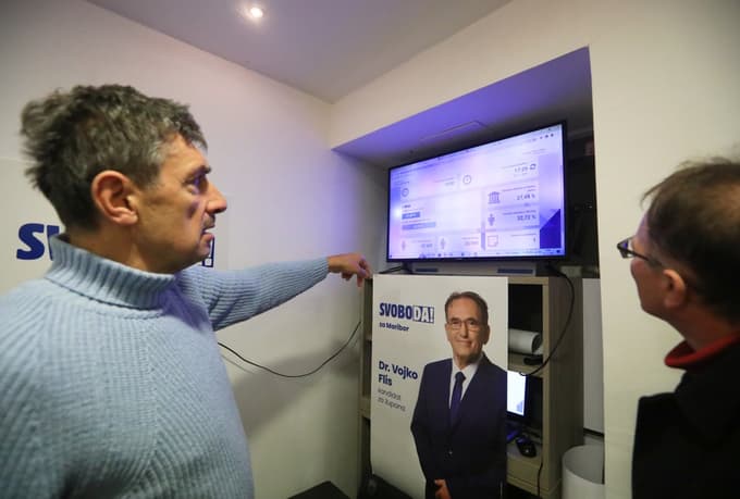 (VOLITVE MARIBOR) Večerovi novinarji na terenu: Kaj vse so videli in posneli v štabih županskih kandidatov?