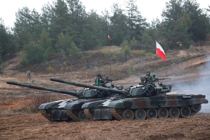 Poljska se želi posloviti od ruske oziroma sovjetske vojaške opreme, tudi tankov T-72.