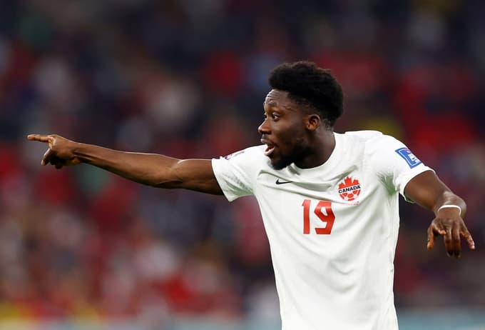Alphonso Davies bo najverjetneje izpustil uvodno tekmo.