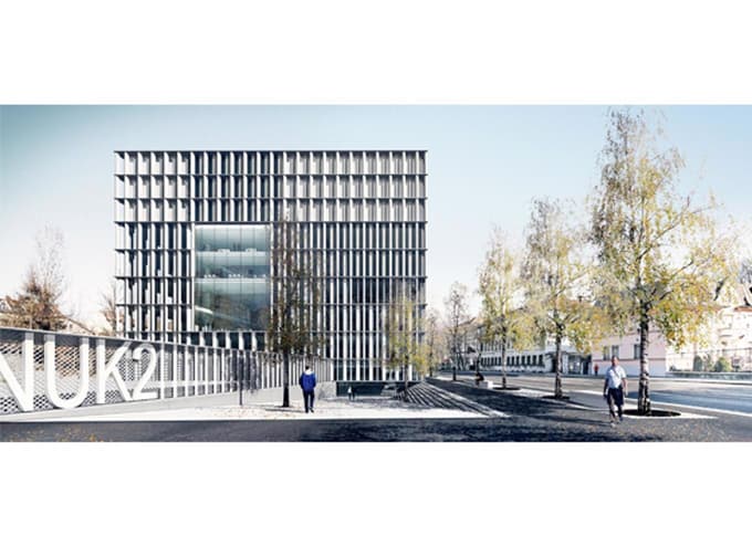 Na mednarodnem natečaju leta 2012 je bila za projekt nove nacionalne knjižnice izbrana arhitekturna rešitev biroja Bevk Perović arhitekti.