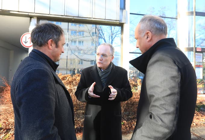 Jernej Dolinšek, Jernej Završnik in Zoran Simonovič.