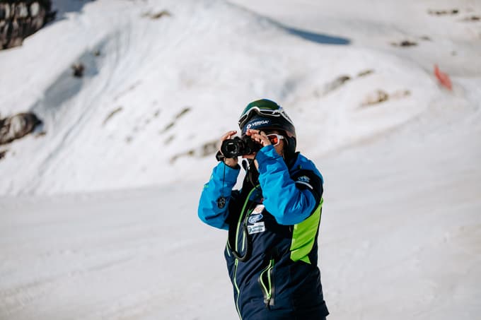 Darja Črnko na Kaninu.