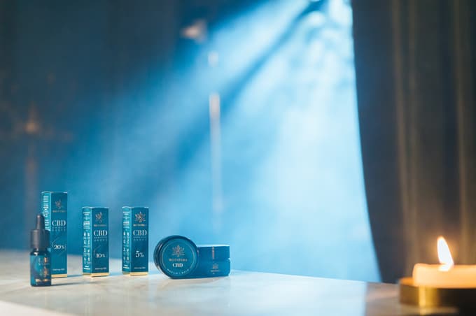 CBD krema in konopljine kapljice Mistatera