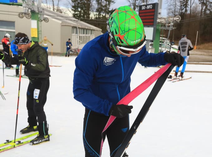 (FOTO) Na Pohorju so se pomerili turni smučarji in tekači: Tudi tretji vertikal Luki Kovačiču
