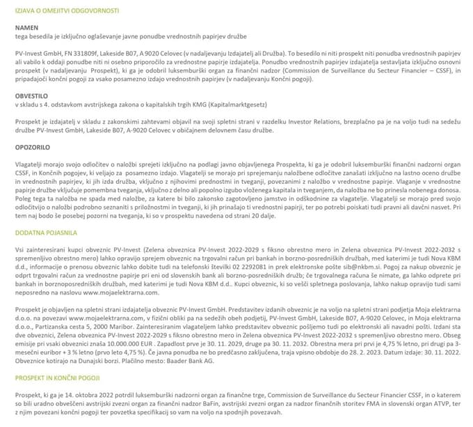 Zeleni obveznici PV-Invest – brez dvoma modra odločitev, ki se vam bo dobro obrestovala