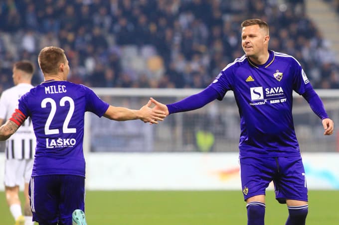 Martin Milec in Josip Iličić 