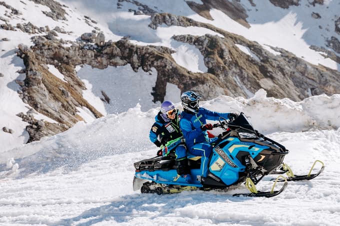 Ilka Štuhec na Kaninu.