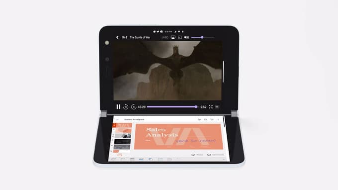 S Surface Duo in Androidom se Microsoft vrača na trg pametnih mobilnikov