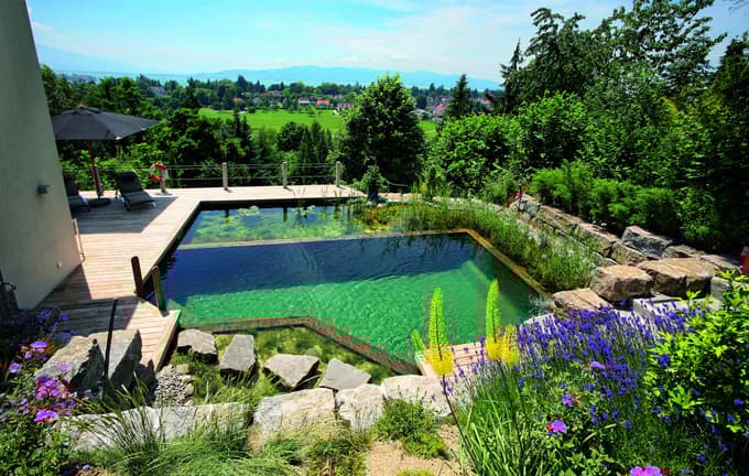 Biološki bazen je majhen porabnik energije, v njem ni kemikalij in ne povzroča nobenih kožnih reakcij, če se upoštevajo pravila vzdrževanja.