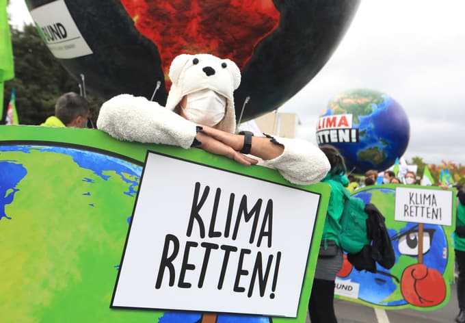 Berlin, protesti proti podnebnim spremembam