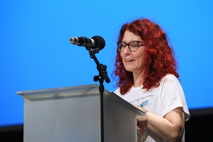 Urša Žiger: "Zlato ni le priznanje, ampak dokaz radovednosti, truda in predanosti mladih raziskovalcev."