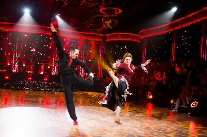 (FOTO) Tako divje še vedno pleše Lado Bizovičar; Urška razklala gledalce