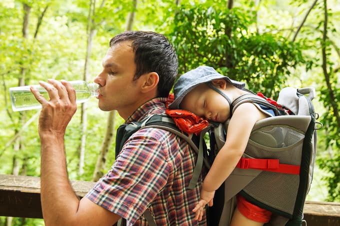 Otrok lahko hodi v hribe, odkar shodi