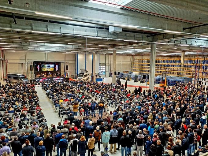 Odprtje obrata Carthago v Ormožu je maja pritegnilo veliko množico domačinov in gostov.